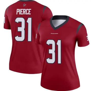 Women's Nike Houston Texans Dameon Pierce Red Jersey - Legend