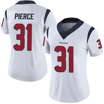 Women's Nike Houston Texans Dameon Pierce White Vapor Untouchable Jersey - Limited