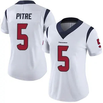 Women's Nike Houston Texans Jalen Pitre White Vapor Untouchable Jersey - Limited