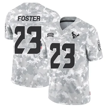 Youth Nike Houston Texans Arian Foster Arctic Camo 2024 Salute to Service Jersey - Limited