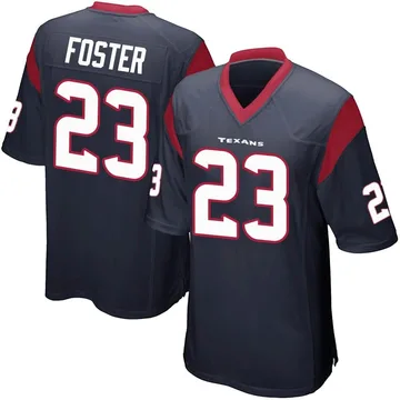 Youth Nike Houston Texans Arian Foster Navy Blue Team Color Jersey - Game
