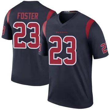 Youth Nike Houston Texans Arian Foster Navy Color Rush Jersey - Legend