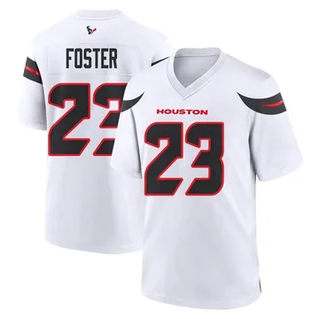 Youth Nike Houston Texans Arian Foster White Jersey - Game