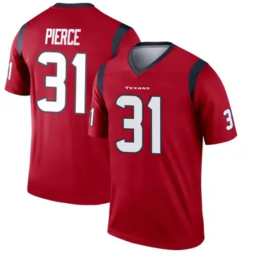 Youth Nike Houston Texans Dameon Pierce Red Jersey - Legend