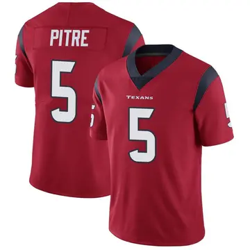 Youth Nike Houston Texans Jalen Pitre Red Alternate Vapor Untouchable Jersey - Limited