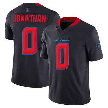 Youth Nike Houston Texans Kingsley Jonathan Navy 2nd Alternate Vapor F.U.S.E. Jersey - Limited