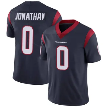 Youth Nike Houston Texans Kingsley Jonathan Navy Blue Team Color Vapor Untouchable Jersey - Limited