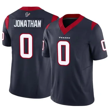 Youth Nike Houston Texans Kingsley Jonathan Navy Vapor F.U.S.E. Jersey - Limited