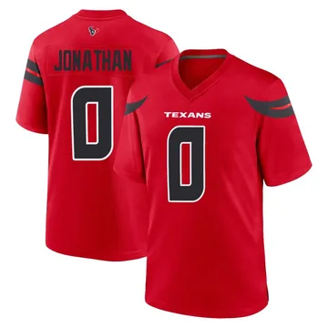 Youth Nike Houston Texans Kingsley Jonathan Red Alternate Jersey - Game