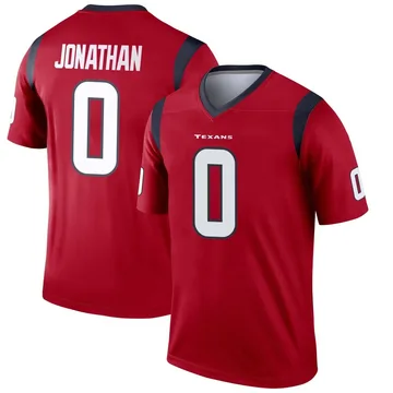 Youth Nike Houston Texans Kingsley Jonathan Red Jersey - Legend