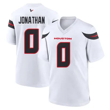 Youth Nike Houston Texans Kingsley Jonathan White Jersey - Game