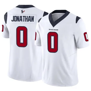 Youth Nike Houston Texans Kingsley Jonathan White Vapor F.U.S.E. Jersey - Limited