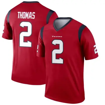 Youth Nike Houston Texans Tavierre Thomas Red Jersey - Legend